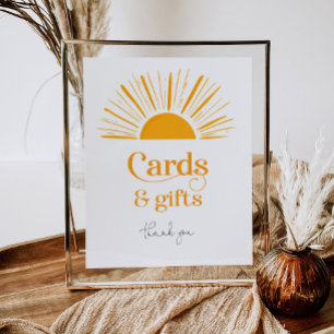 Affiche Voici les cartes solaires et les cadeaux