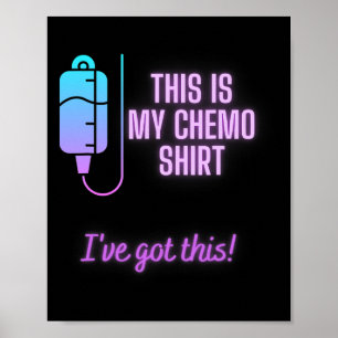 Affiche Voici mon Chemo - Chimiothérapie contre le cancer