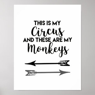 Affiche Voici My Circus Voici l'affiche de My Monkeys