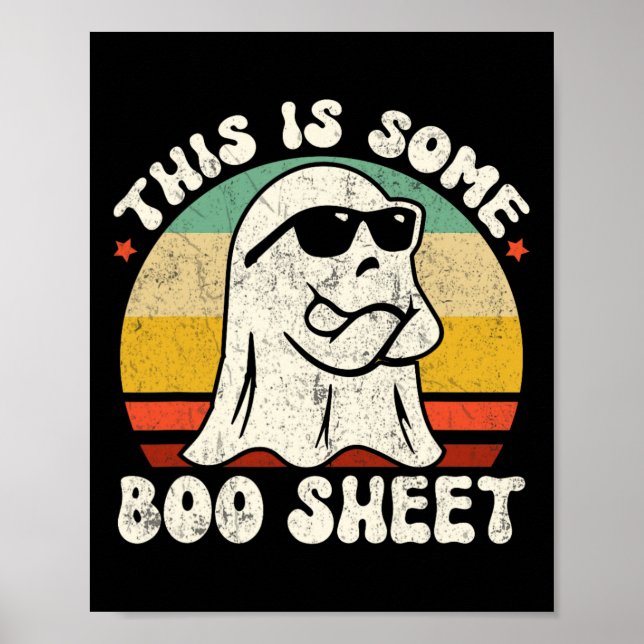 Affiche Voici Un Cool De Boite Ghost Fun Halloween Co (Devant)
