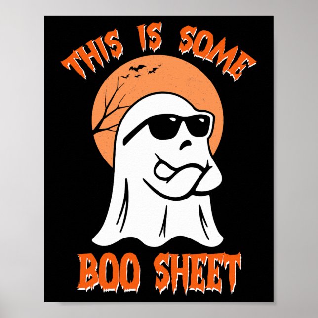 Affiche Voici Une Fiche De Boite Halloween Cool Ghost Fun (Devant)