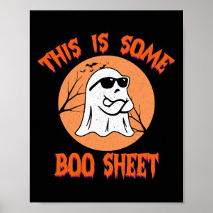 Affiche Voici Une Petite Feuille De Boite Halloween Cool G