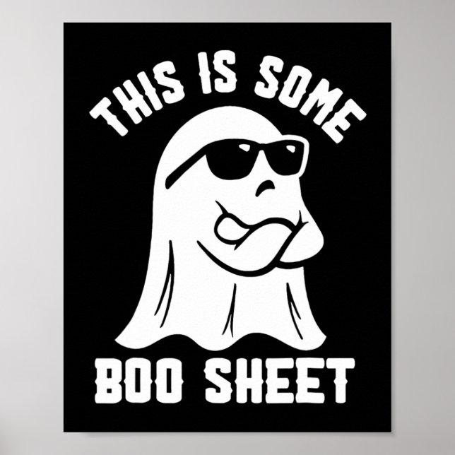 Affiche Voici Une Petite Feuille De Boite Halloween Ghost  (Devant)