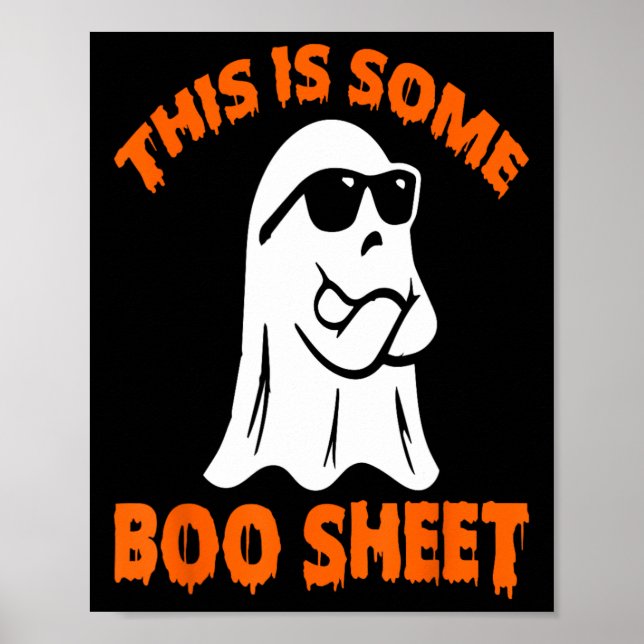 Affiche Voici Une Petite Feuille De Boite Halloween Ghost  (Devant)