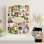 Affiche Voici Us Photo Collage 40 Photos Carrés Cream<br><div class="desc">Poster modèle photo que vous pouvez customiser avec jusqu'à 40 photos différentes. Le libellé est écrit en caractères maigres typographie et se lit "This Is Us", que vous êtes invité à modifier si vous le souhaitez. Le modèle photo est prêt pour vous à ajouter vos images travaillant de gauche à...</div>