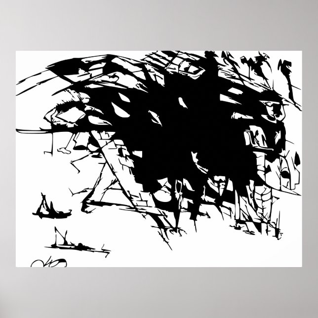 AFFICHE VOID NOIR (Devant)