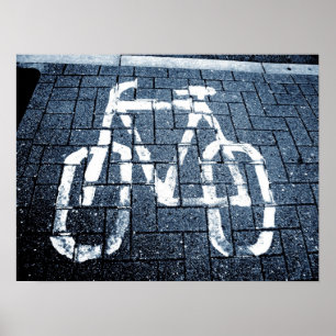Affiche Voie cyclable - II