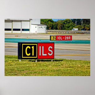 Affiche Voie de circulation et pistes