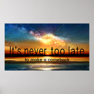 Affiche Voie Lactée Twilight