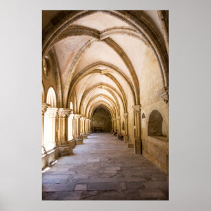 Affiche Voie piétonne cloître de la vieille cathédrale