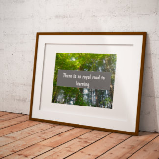 Affiche Voie royale vers l'apprentissage de la sagesse pro