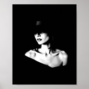 Affiche Voile de glamour calme