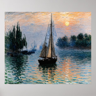 Affiche Voile du matin