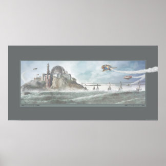 Affiche Voile sur les Sept Ciels (30x15')