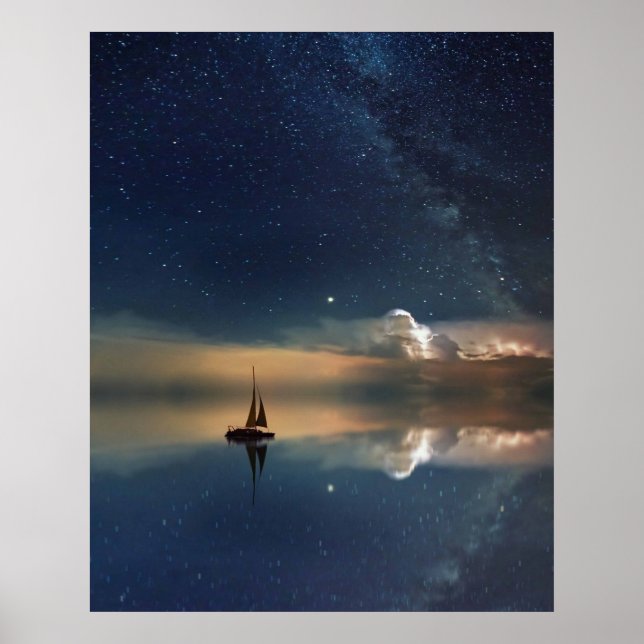 Affiche Voile vers les nuages (Devant)