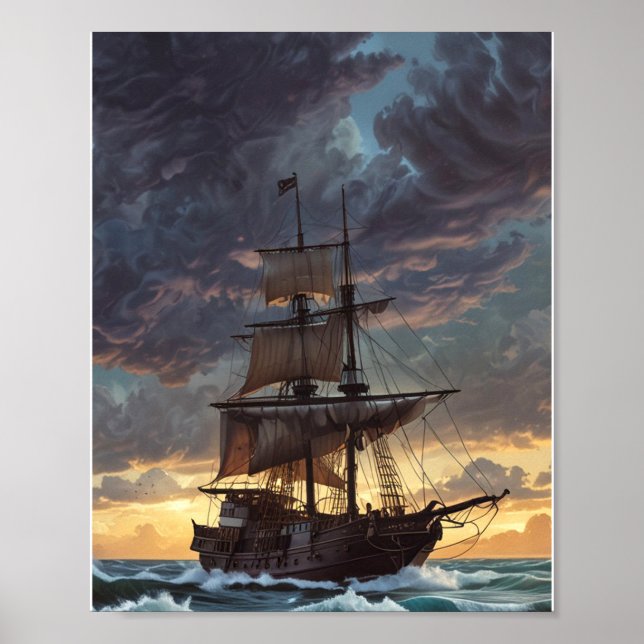 Affiche Voiles d'aventure : Un Jour Nautique (Devant)
