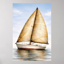 Voilier Nautique Vintage