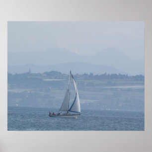 Affiche Voilier Serene