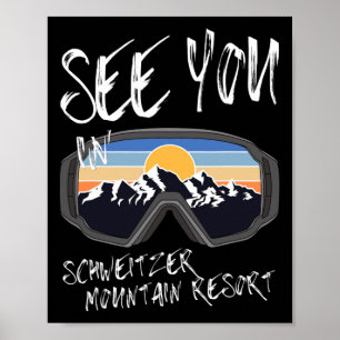 Affiche Voir À Schweitzer Mountain Resort Randonnée Vacat