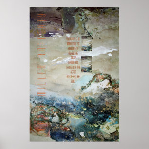 Affiche Voir avec l'affiche du coeur