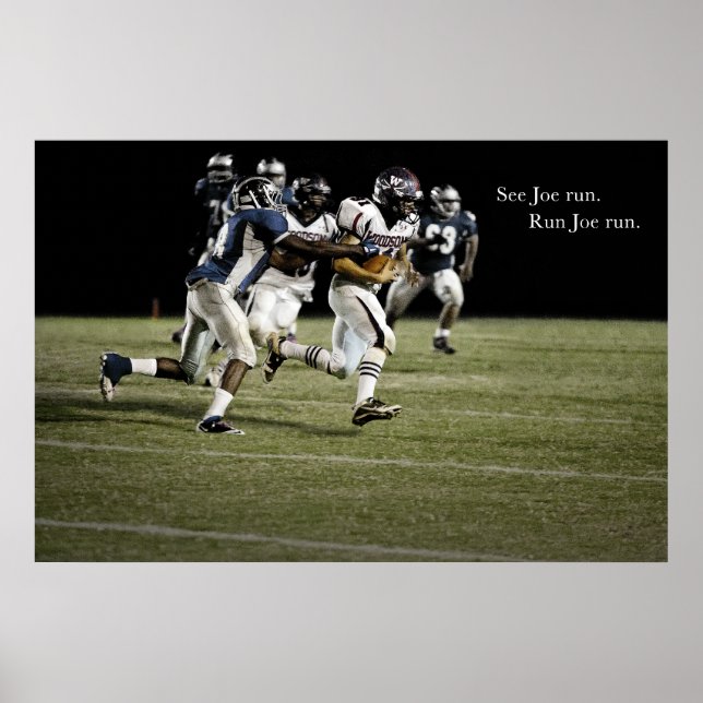 Affiche Voir Joe run (Devant)