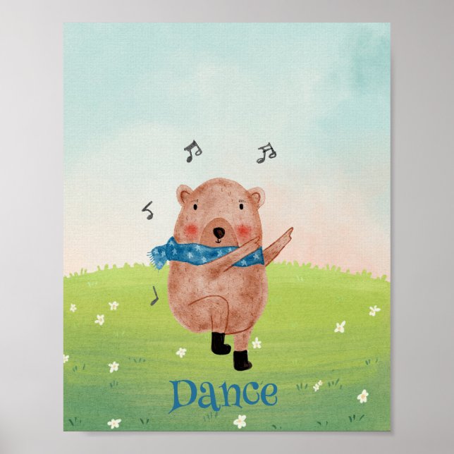 Affiche Voir la musique, entendre la danse (Devant)