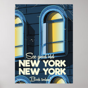 Affiche Voir l'affiche de voyage Good Old New York