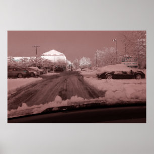 Affiche voir le monde à travers des lunettes roses