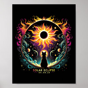 Affiche Voir l'ensemble Avril 8 2024 Solar Eclipse Amoureu