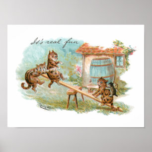 Affiche Voir Saw Play Ground Cats