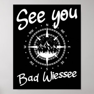 Affiche Voir Vous Randonnée Mauvais Wiessee Allemagne Vaca