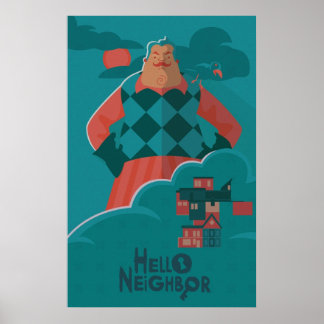 Affiche Voisin Hello non officiel