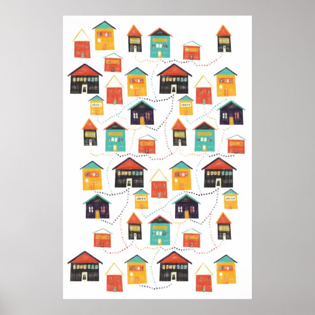 Affiche Voisins (Devant)