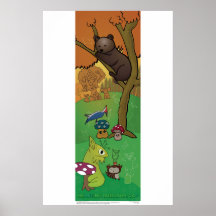 Affiche - Voisins de la forêt