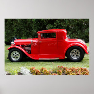Affiche Voiture antique