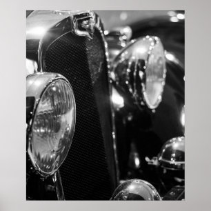 Affiche Voiture Classique Ancienne