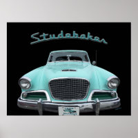 Voiture classique Vintage Studebaker Silver Hawk 1