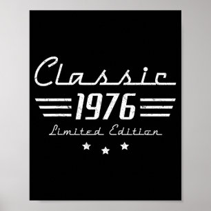 Affiche Voiture Classique Vintage Vieille de 50 Ans