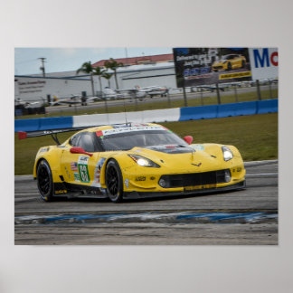 Affiche Voiture de course #63