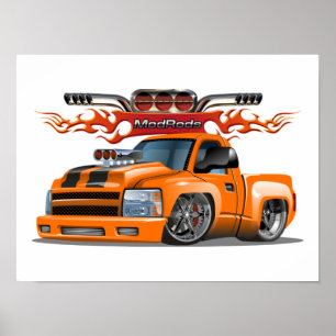 Affiche Voiture de dessin
