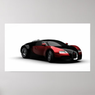 Affiche Voiture de muscle d'automobile