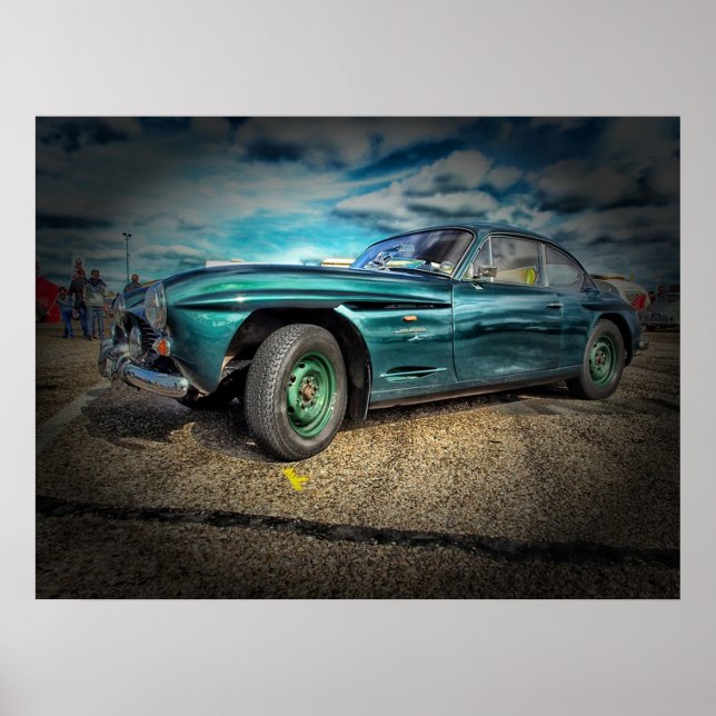 Affiche Voiture de sport (Devant)