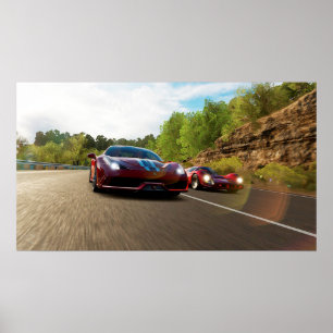 Affiche Voiture de sport