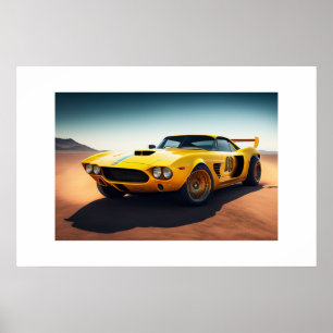 Affiche Voiture de sport