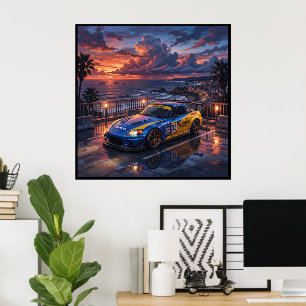 Affiche Voiture de tourisme Honda S2000