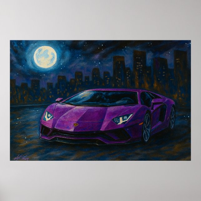 Affiche Voiture Eclipse Urbaine (Devant)