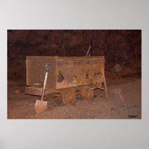 Affiche Voiture en fer