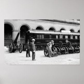 Affiche Voiture ferroviaire de Ferdinand Foch - Armistice