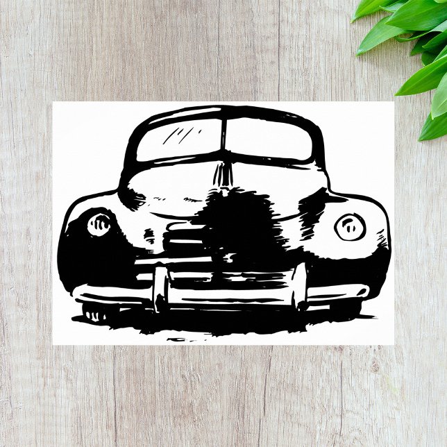 Affiche Voiture Retro (Créateur téléchargé)