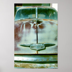 Affiche Voiture Vintage Lowell Arizona Photo